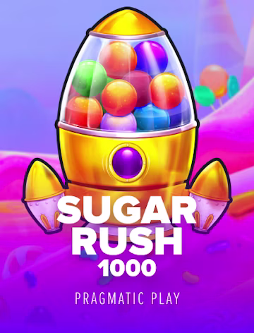 Arte promocional de jogo de cassino Sugar Rush